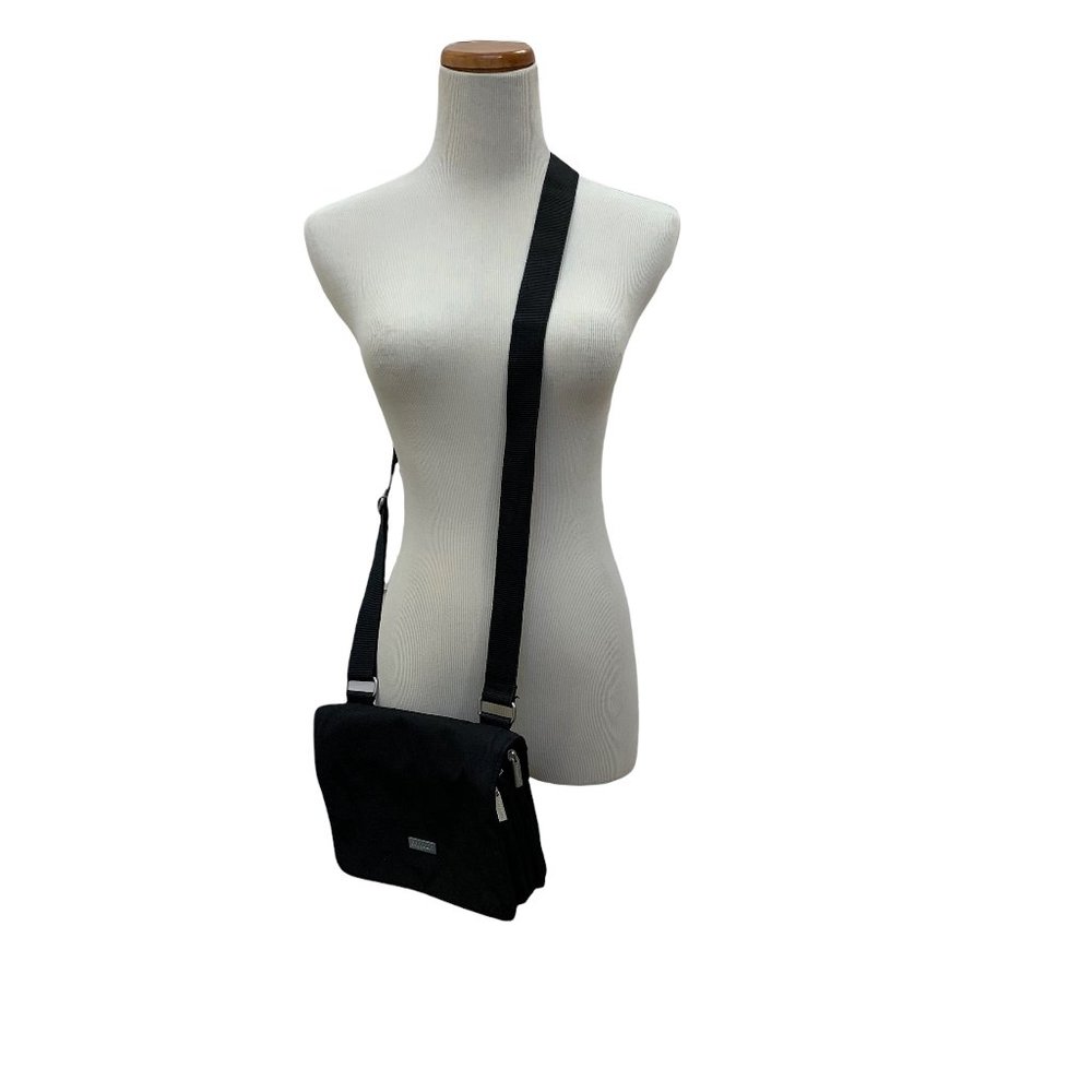 Baggallini crossbody bag, small, black nylon